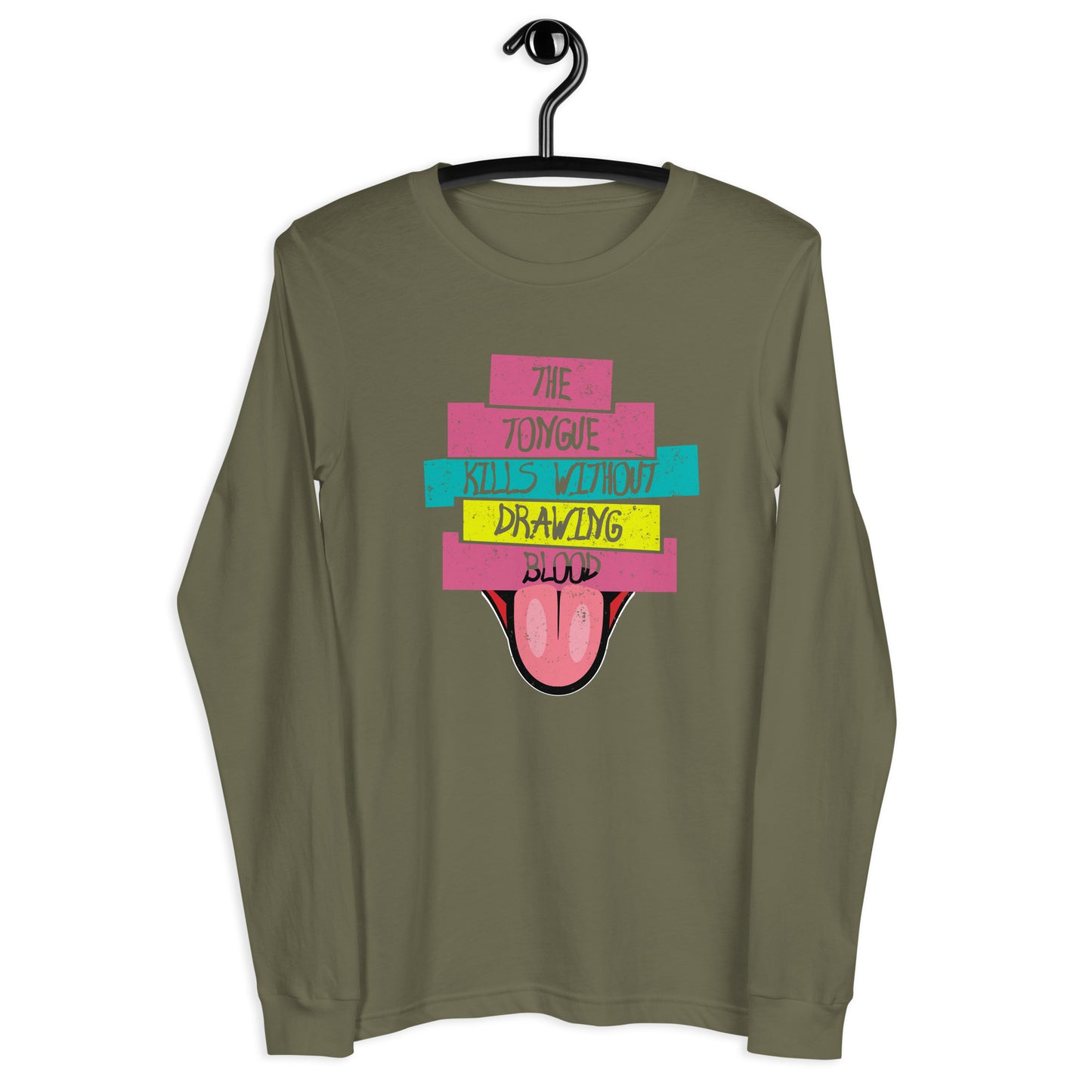 The Tongue-Unisex LS Tee