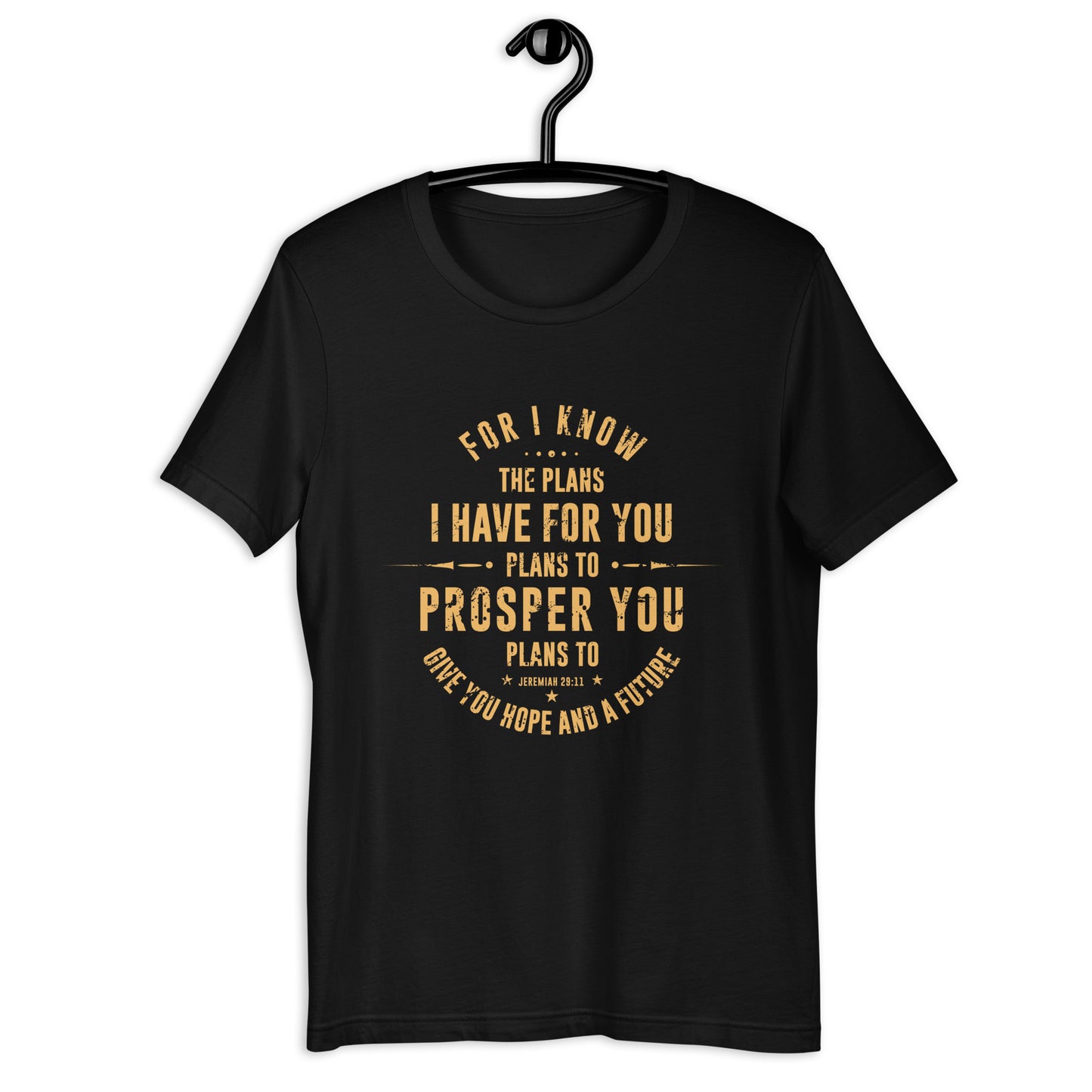 Jeremiah 29:11 -SS Unisex T-Shirt