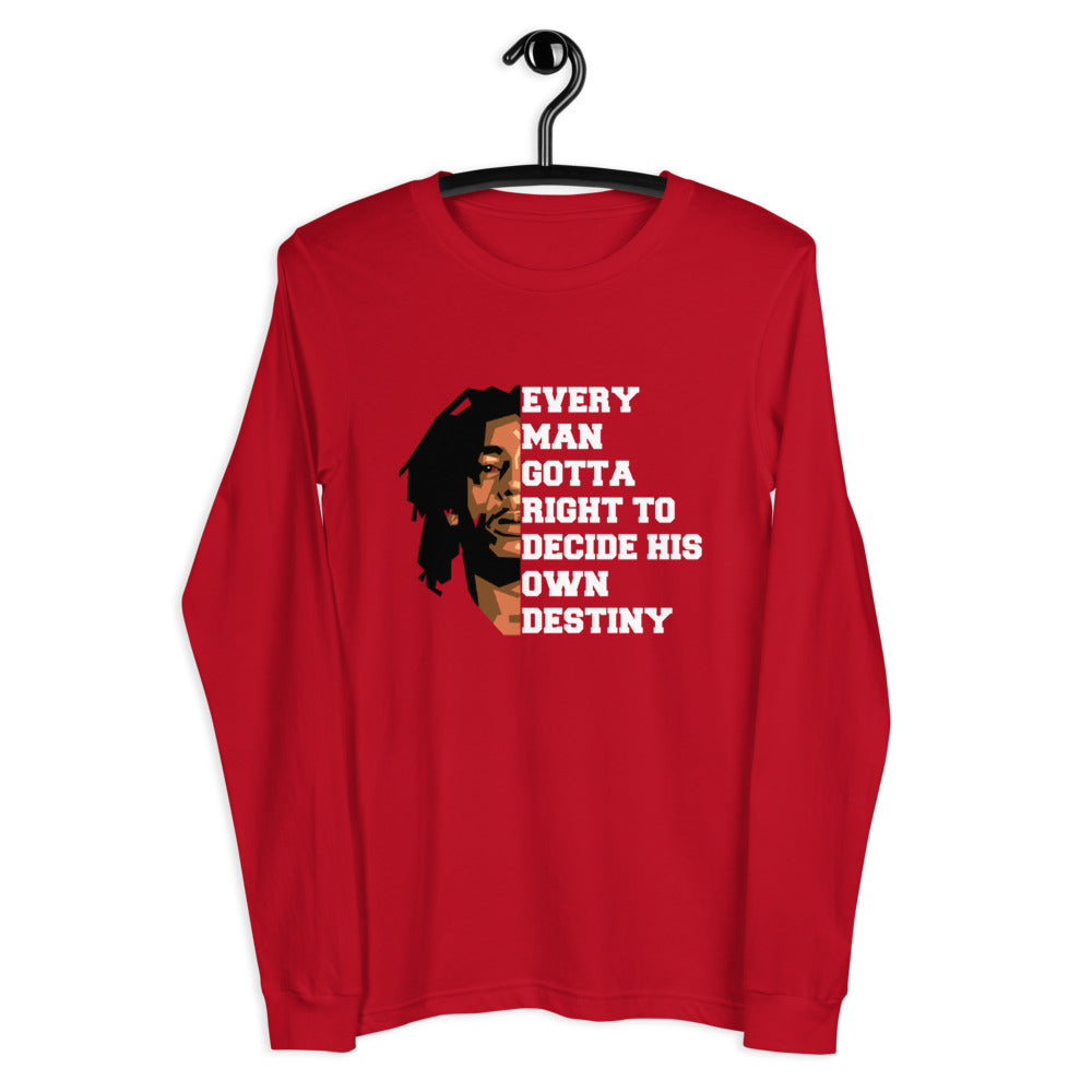 Perfect Destiny Quote Long Sleeve Tee - Thecoloringpen