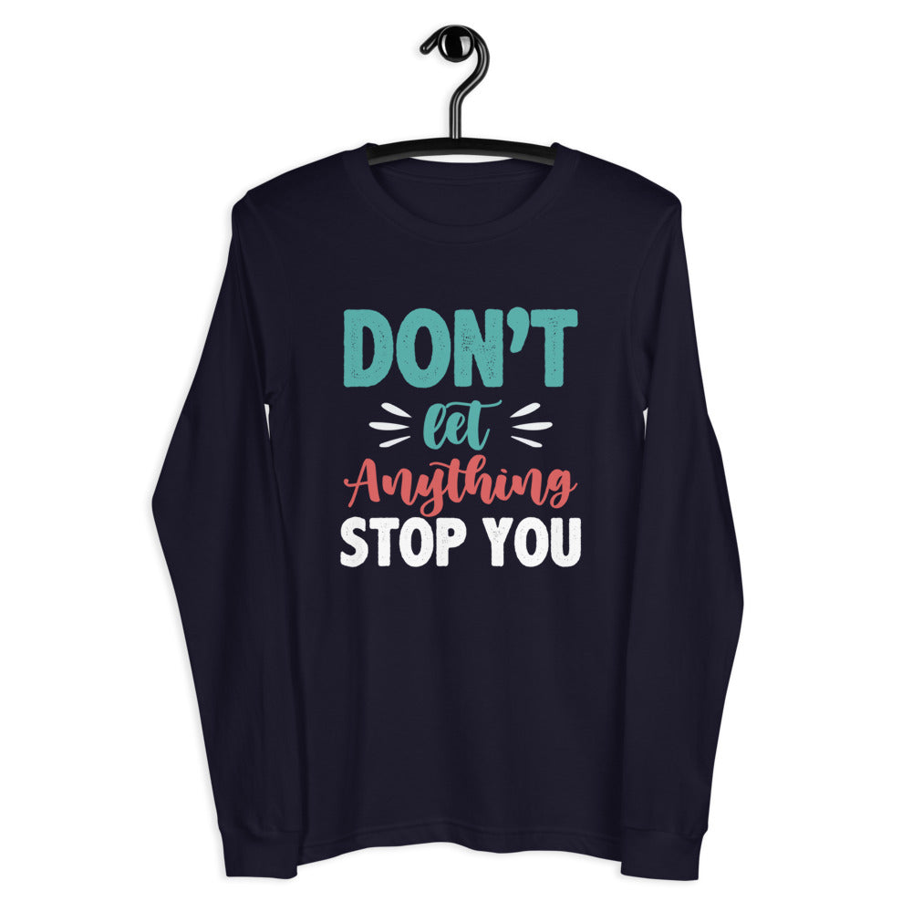Motivational Long Sleeve Tee - Thecoloringpen