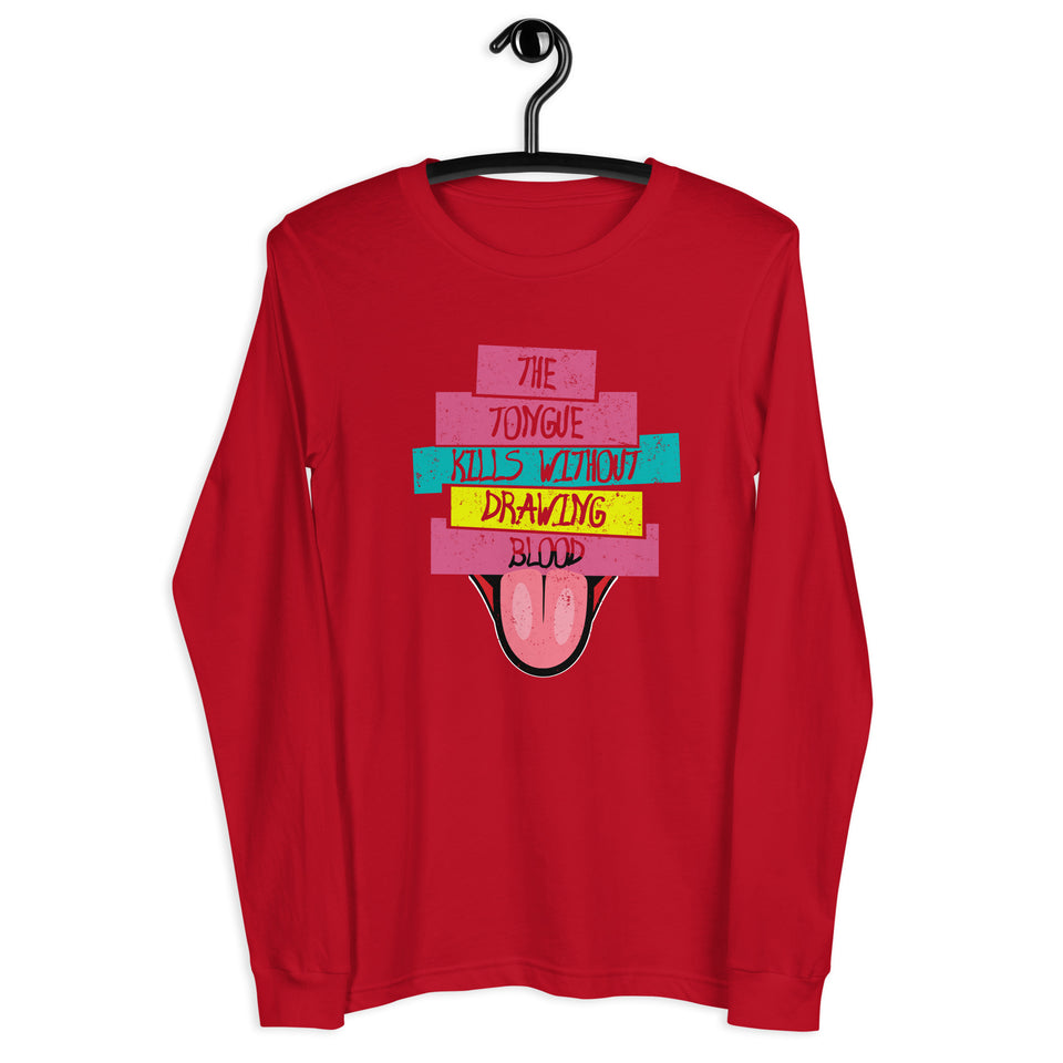 The Tongue-Unisex LS Tee