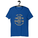 Jeremiah 29:11 -SS Unisex T-Shirt