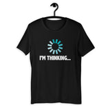i'm thinking half-sleeve t-shirt - Thecoloringpen