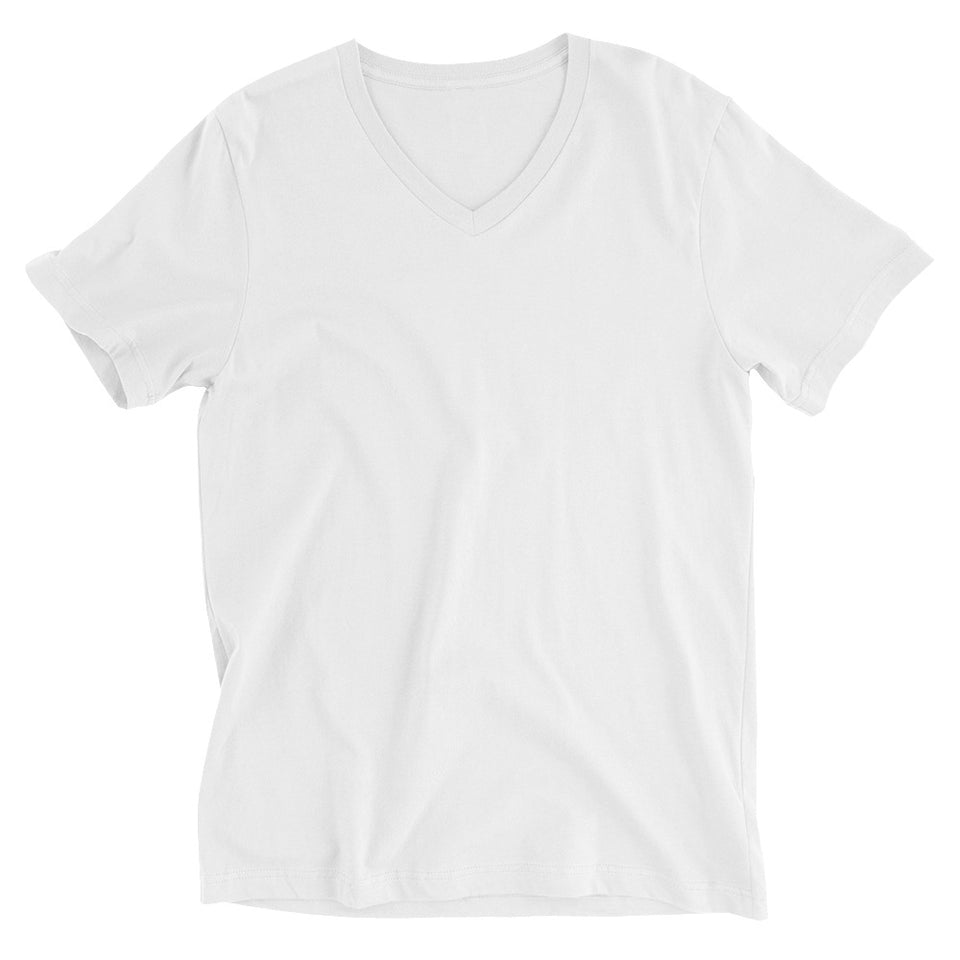 Unisex Short Sleeve V-Neck T-Shirt